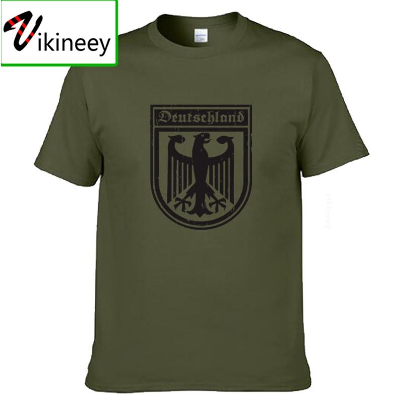 Deutschland GerUnisex Flag Crest GerUnisexy Eagle T Shirt Unisexs New Fashion Unisex ONeck TShirt Harajuku Tops Shirts Father Day