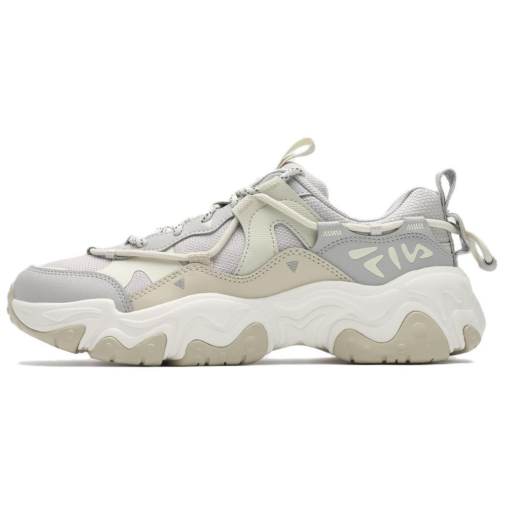 FILA Fluid 5 Cat Paw Simple Comfortable Non-Slip Wear-Resistant Low-Top Dad Shoes Women sneaker Gray F12W412105FLV