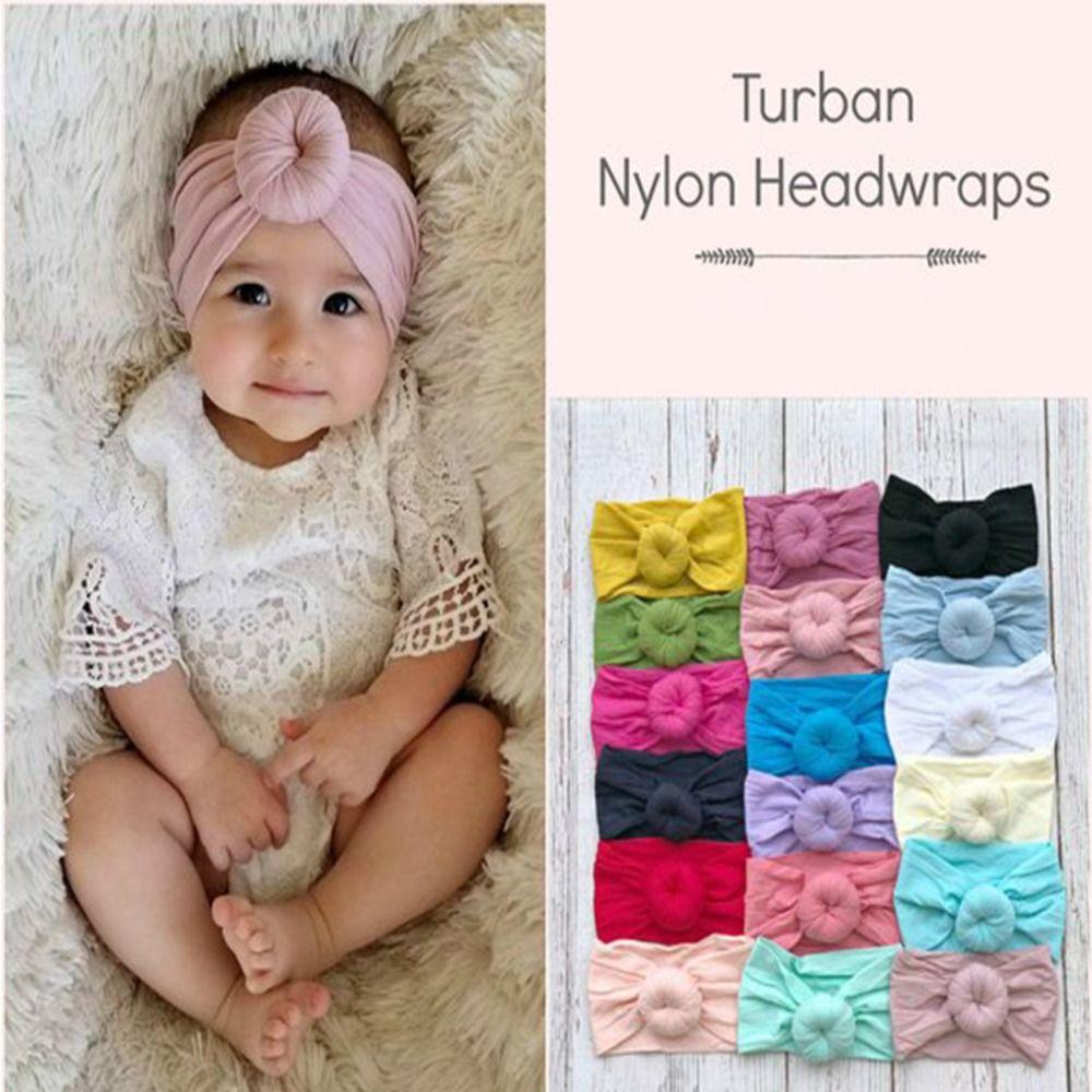 

Новая повязка на голову для младенца, мягкая нейлоновая повязка на голову, модная повязка для волос, детский аксессуар для волос