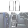 Center Console Air Vent Outlet Trim Cover For Dodge RAM 1500 2010-2017 Chrome