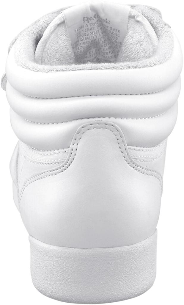 Reebok Freestyle Hi White/silver Sneakers