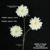 64cm Length Artificial Dahlia Flower 3 Heads Faux Flower New Simulation Flowers  Photography Props