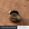 Fisherman Fishing Line Incense Holder: Indoor Tea Ceremony Ornament, Alloy Incense Burner Base.