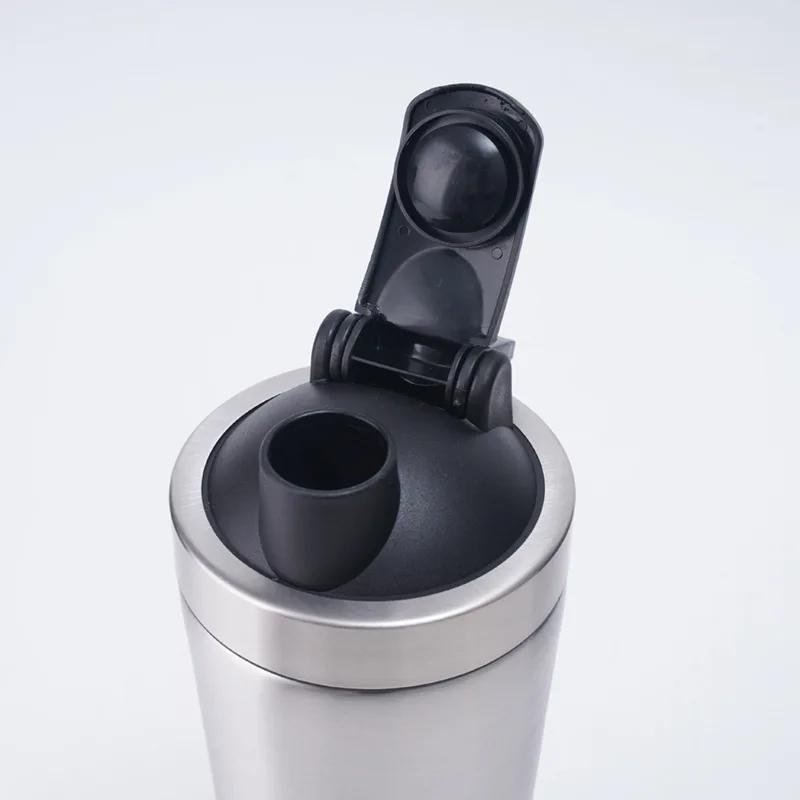 Stainless Steel Shaker Bottle Protein Powder Shaker Fitness 500/750ml Water Bottle Cup Mixer Water Bottles Gym Sports Bottle