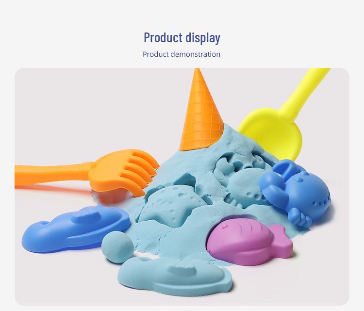 Magic Sand 1kg Bag - Colorful, Safe Toy Sand for Kids' Beach Playgrounds and Kindergartens