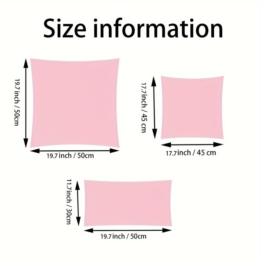 Plush Soft Pillowcase Solid Color Cushion Cover Red Throw Pillow Cover Home Decorative for Sofa Living Room Bedroom Cushion Case