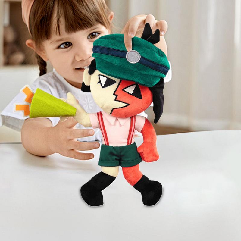 Anime ENA Dream BBQ Vorbitor Jucărie de Pluș 25cm Tematică BBQ Gamer Desene Animate Drăguț Păpușă Umplută