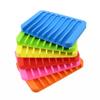 Home Improvement Bathroom Hardware Anti - Skidding Flexible Silicone Tray Soapbox Soap Dishes Plate Holder