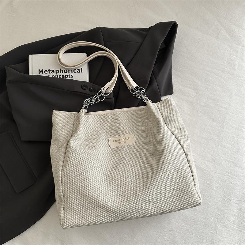 French niche bag feeling tote bag 2025 new trendy fashion big bag women's bag versatile casual shoulder bag new