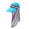 Wide Brim Sun Cap With Shawl Fisherman's Hat Portable Summer Bucket Hat  Women