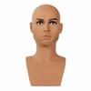 Male Half-Body Mannequin Head Easy to Clean for Costume Designers