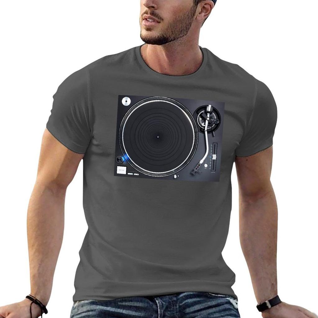 Classic Turntable Black TShirt Rapper Graphic Tees Funny Meme TShirts Shirts Unisex Graphic