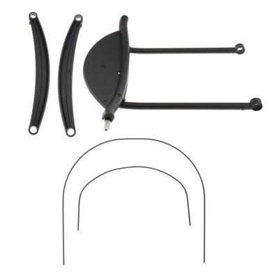 Accessoires Poussette Accessoire Poignée Accoudoir Pièces Repose-pieds Réparation Remplacement Pas Universel pour Bébés Enfants Enfants