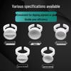 Disposable Microblading Pigment Ring Cups for Eyebrow, Eyeliner, and Eyelash Extensions - 100 Pieces