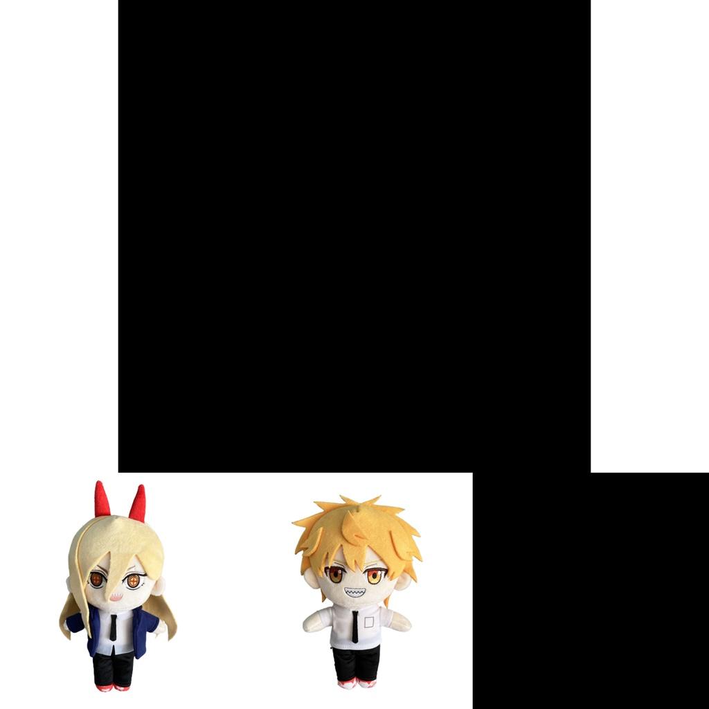 Chainsaw Man Plush Toy Denji Power Mitaka Asa Soft Stuffed Doll 7.8in Perfect Anime Gift For Kids