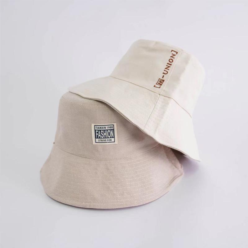 Sister Spring Soft Female Fisherman Hat Sweet Cute Doublesided Shade Hat Sun