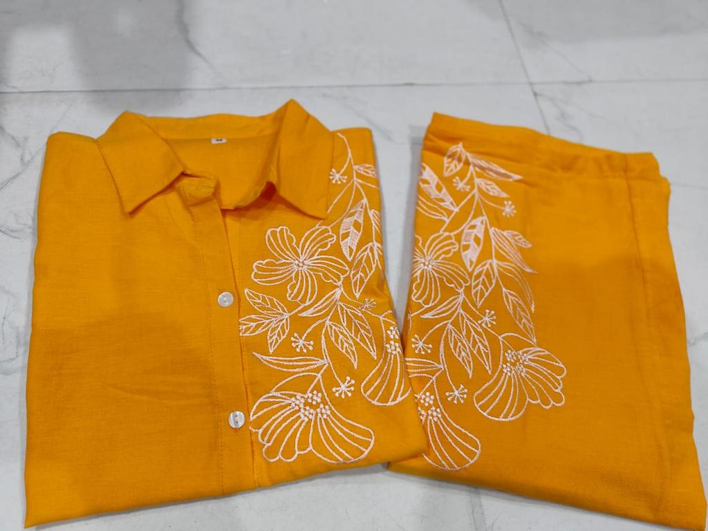 Indian Women Designer Kurta Pant Cord Set Bollywood Top Tunic Kurti Pure Cotton Dress