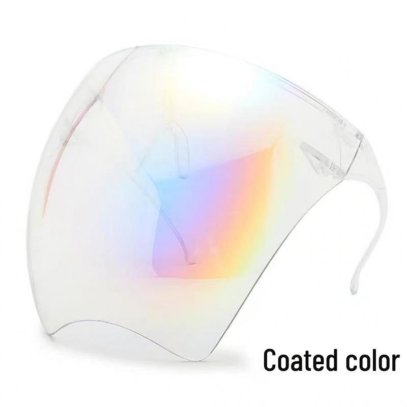 Colorful UV Protection Mask with Windproof Goggles for Outdoor Cycling