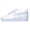 Air Force 1 Low Top Skateboard Shoes Women's Pink Blue White DD8959-100(Team74-)