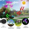 1Pc  Solar Lily Ground Mounted Lamp Best Choice for Solar Flowers Outdoor Waterproof Utdoor Solar Lights Garden Lights
