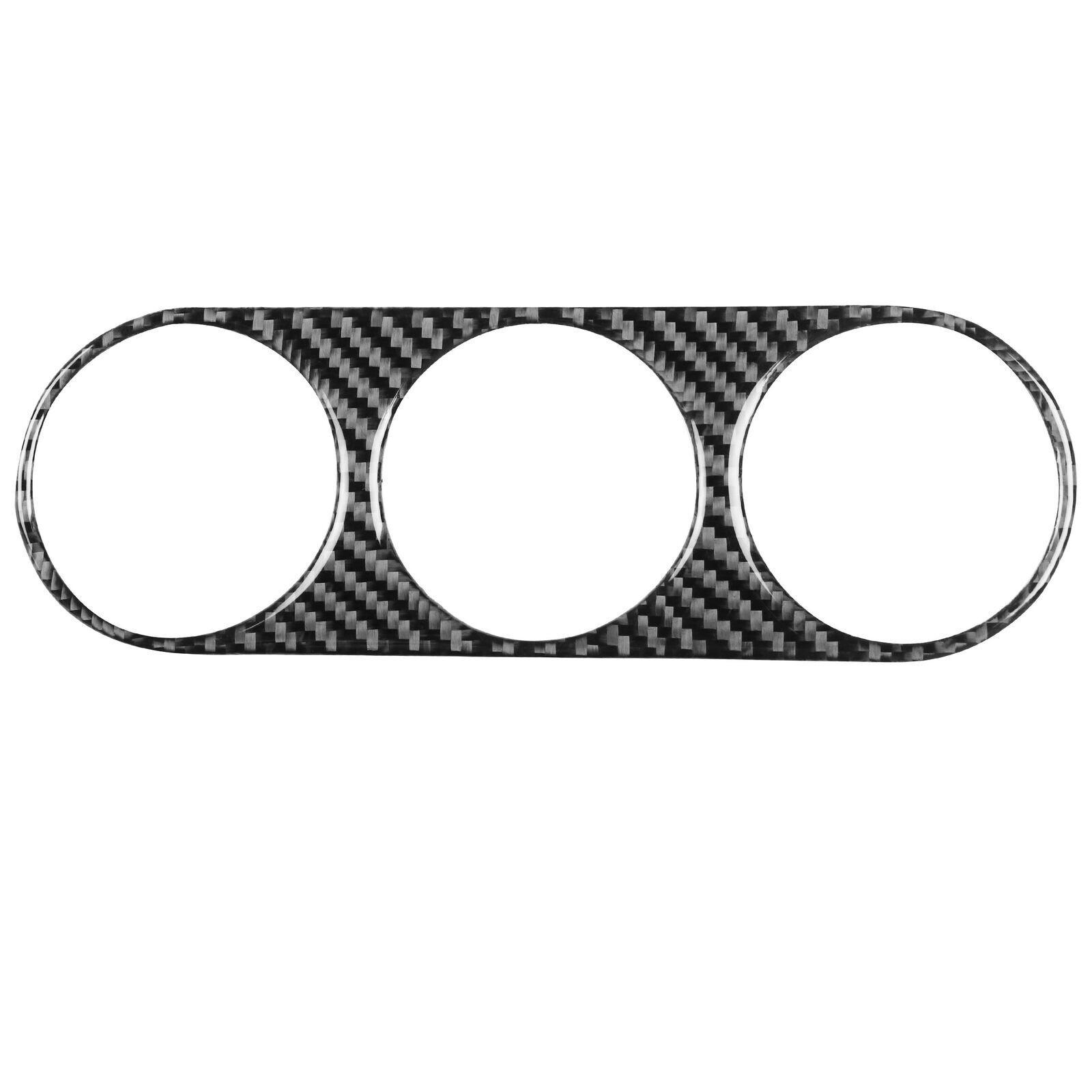 Carbon Fiber Interior Climate Control Cover Trim For Dodge Challenger 2008-2014
