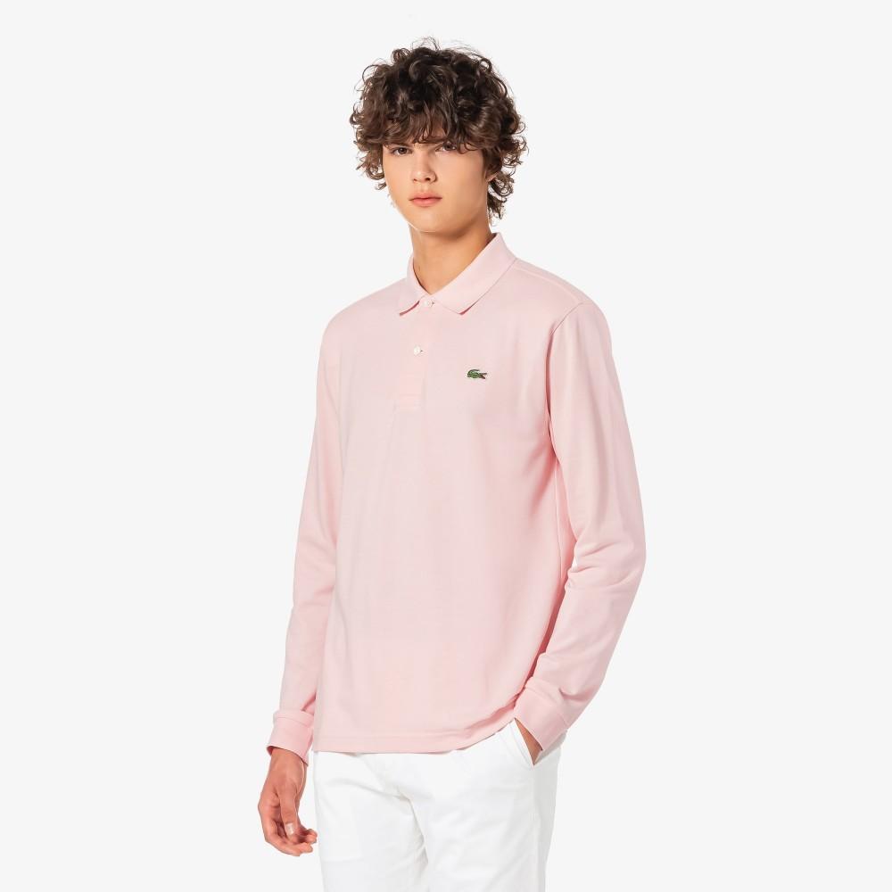 [lacoste] Men's French Regular Fit Long Sleeve Basic Polo Shirt PH732E-55NADY