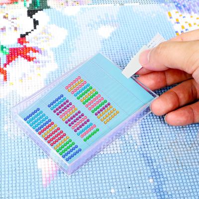 Diamantové malování Nástroje Příslušenství Přenosné Malířské podložky Nástroje Pevné ABS Diamantové malování Nástroje Diamantová umělecká sada