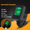 Guitar Capo Metronome Rotatable Musical Instrument Tuner, Guitar Tuner Clip On, Digital Electric Tuner with LCD Display
