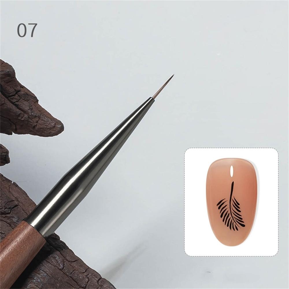 1pc Nail Brushes Wooden Handle Nail Gel Brush Manicure Supplies Tools Accessorie Nail Painting Brush DIY Manicure Tools