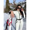 Women Winter Waterproof Windproof Skiing Suit Female Elegant Skateboard Jumpsuit  Ski Jumpsuits for Women Snow Suit