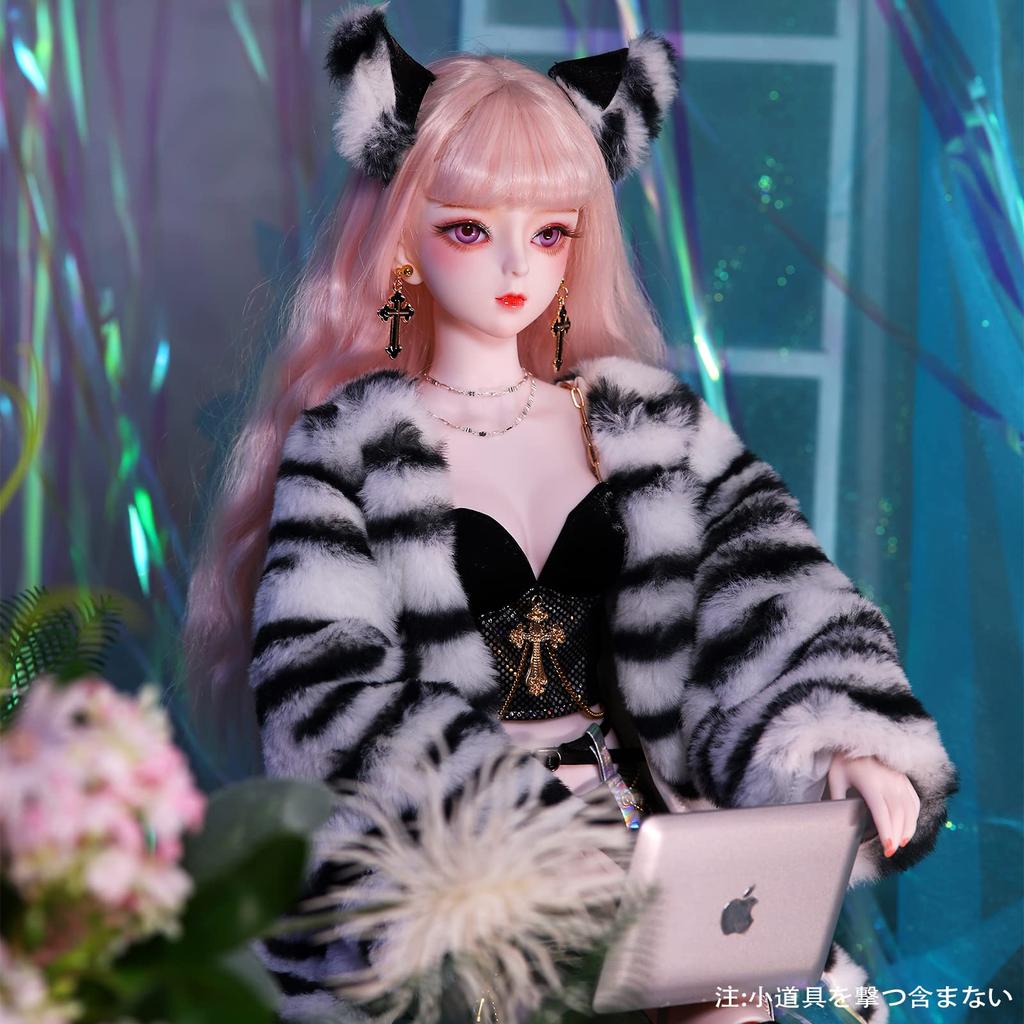 ICY Fortune Days Scale 60cm BJD Doll Fashion Style Series with 34 Movable Mechanical Toy and Gift for Adults and Kids Ages 6 and Up 1/3 Joints,