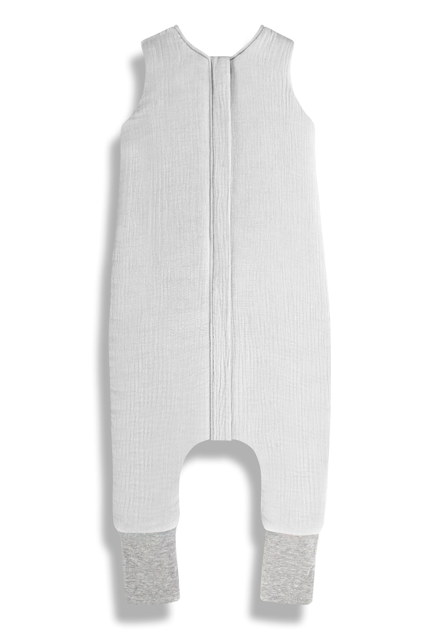 Gigoteuse à pieds en mousseline S (1-2 ans) Gris grise