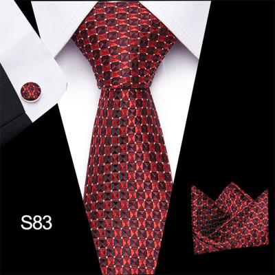 Men's Business Professionals Striped Tie Wedding Suit Accessories Polyester Tie Men