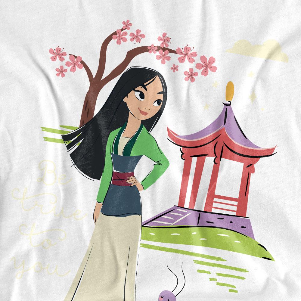 Mulan Unisex Adult Be True To You T-Shirt