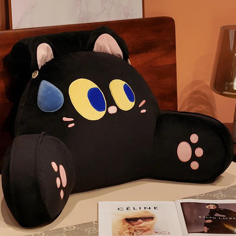 2025 Cartoon Bedside Cushion Sofa Backrest Detachable Washable Lumbar Support Neck Pillow for Dorm Chair Bed decoration maison