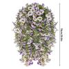 Artificial Hanging Flowers Plants UV Resistant Fake Hanging Giant Flower Morning Glory Balcony Garden Wedding Party Decor