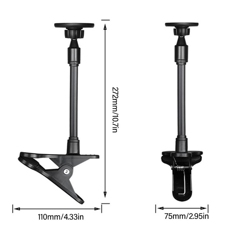 Adjustable Magnetic Phone Stand Desktop Chair Watching Support Bracket Featuring 360 Degree Rotation For Any Environment
