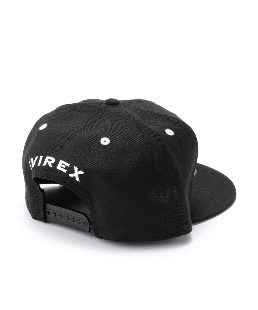 AVIREX New Era AC 9FIFTY SNAP BACK CAP TYPE AC 6149057 F 008 BLK Men's