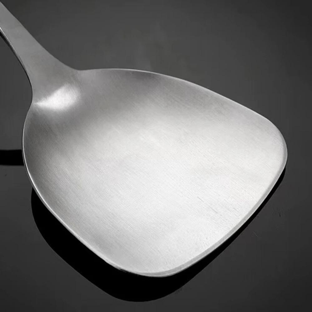 Long Wok Spatula Stainless Steel Cooking Shovel  Kitchen Utensils  Accessories Essentials