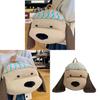 Hat Dog Cartoon Backpack For Girls Boys With Spacious Storage And Padded Straps