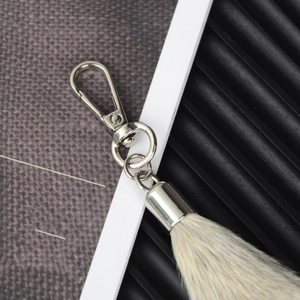 Tail Keychain Cosplay Toy Bag Pendant Fox Tail Shape Fashion Key Adornment Key Jewelry Suitable for Any Occasion