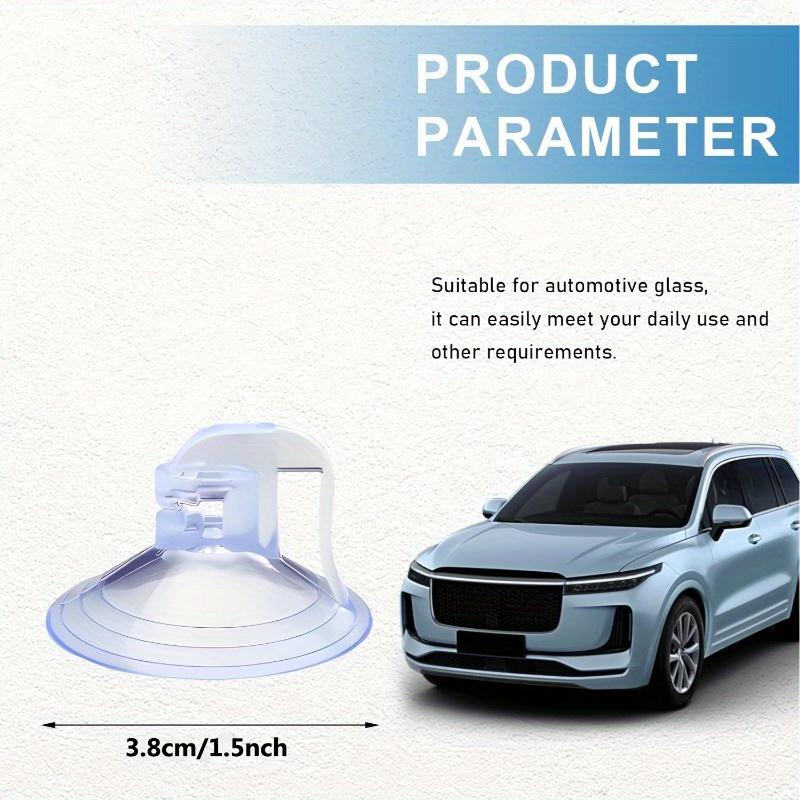 20pcs Car Windshield Sunshade Suction Cups, PVC Suction Cup Car Window Curtain Suction Cup, Loop Sunshade Suction Cup Hook
