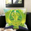 a-averythemayo  Pillow Case Square Double-Sided Sofa Cushion Cover Bedroom Bedside Pillow