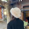 Windproof Winter Hat Wool Ear Protection Cap New Bucket Hat
