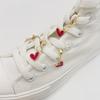 20pcs Elegant Love Pendants Colorful Beaded Bag Pendant Funny Shoe Accessories Pendant  Party