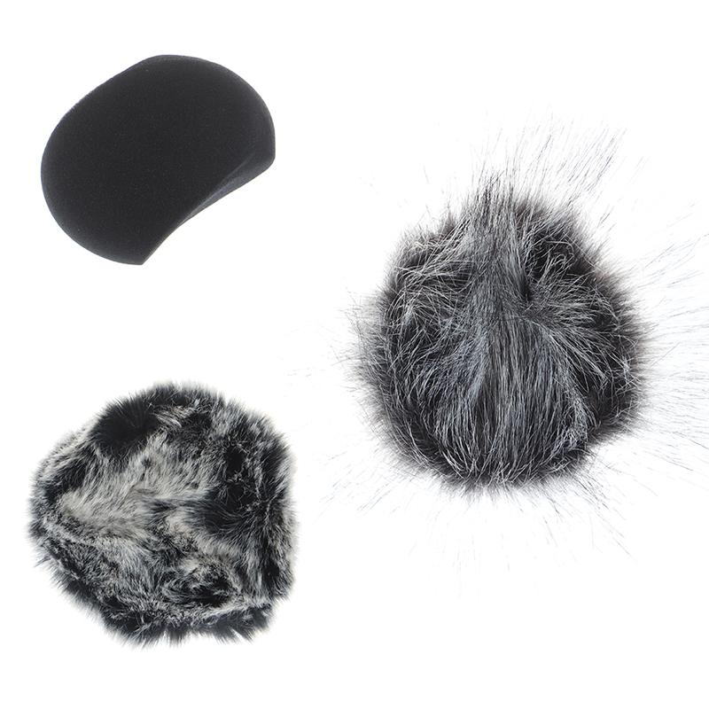 1Pc Foam Mic Wind Cover Furry Windscreen Muff For ZOOM H5 H6 Recorder Microphone