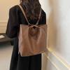 2026 Herbst und Winter Leder Tragetasche Große Kapazität Schultertasche Damen Modische Handtasche