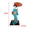 12" Japanische Geisha Orientalische Puppe Sammlerfigur Dame Statuette Asiatische Geisha Puppe für Regal Home Office Tischdekoration