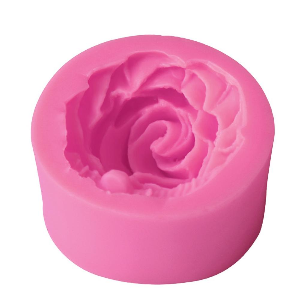Cake decorating tools 3D Rose Flower Silicone Mold Fondant Gift Decorating Chocolate Cookie Soap Polymer Clay Baking Molds