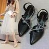 Fashion sandals fairy style new summer bag head thick heel rhinestone high heel with skirt women's shoes